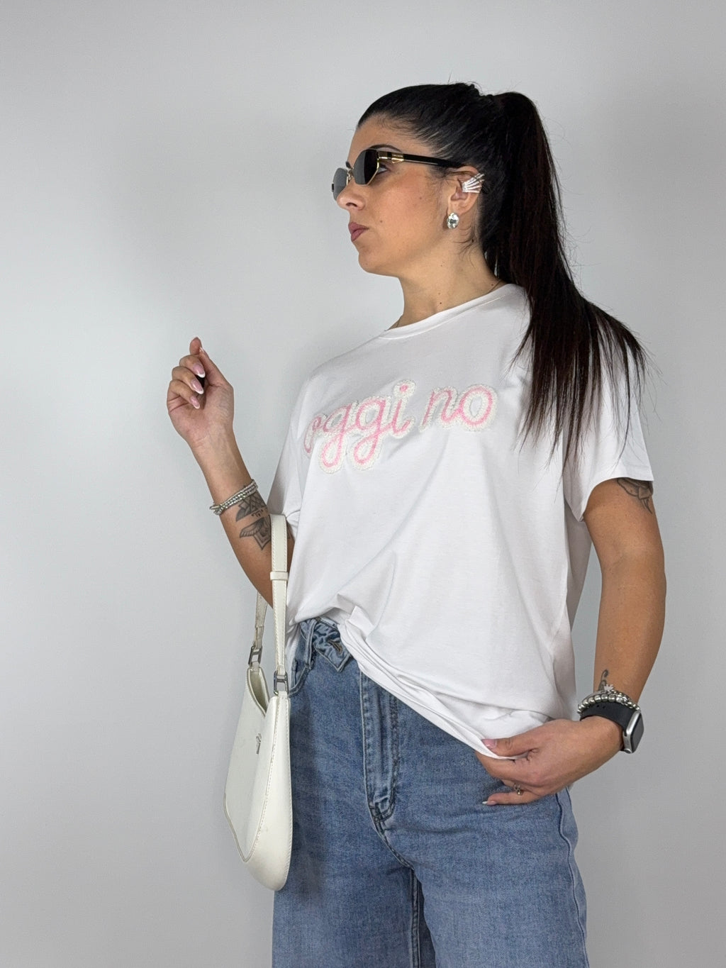 T-Shirt “Oggi no”