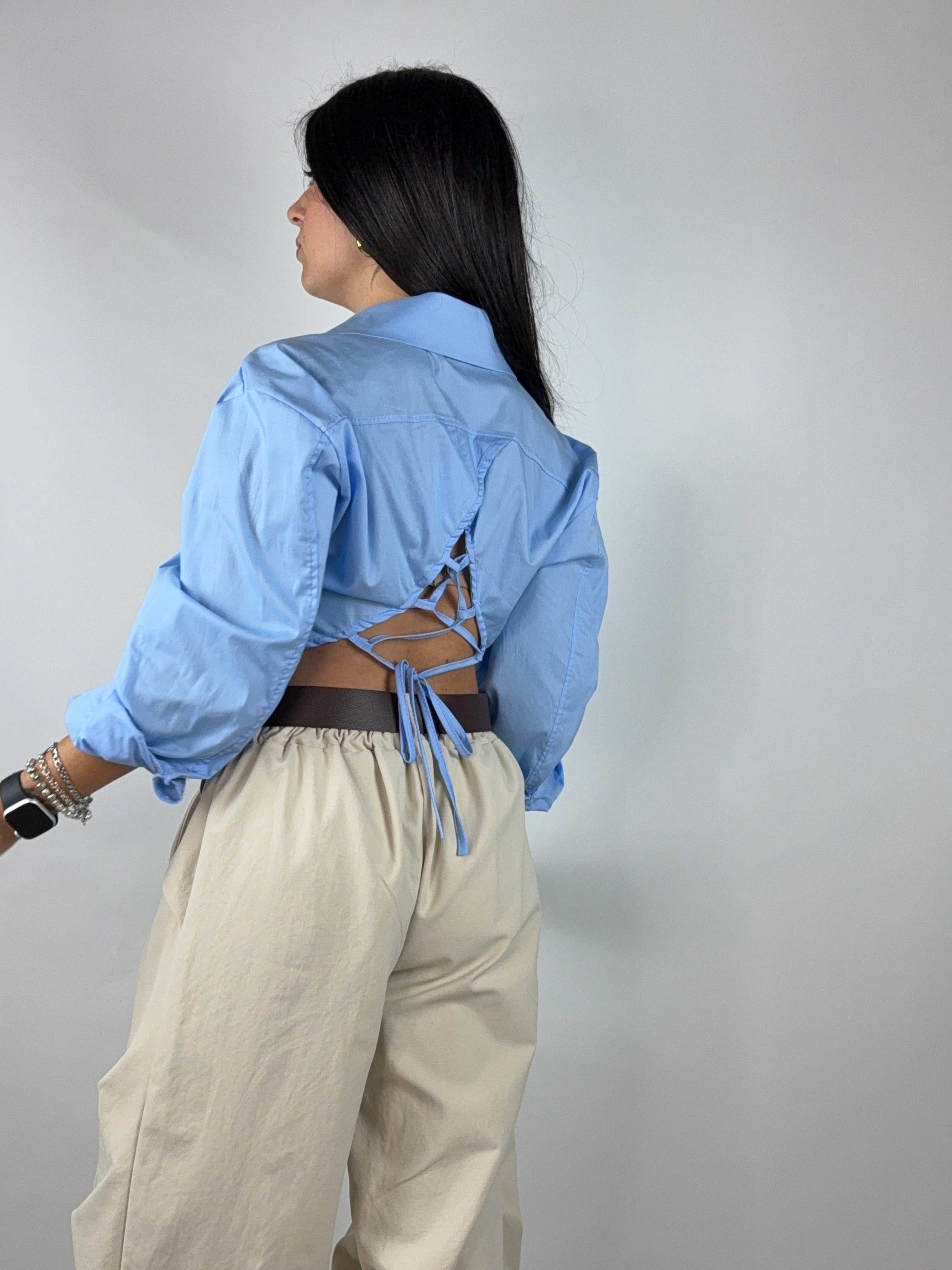Camicia crop