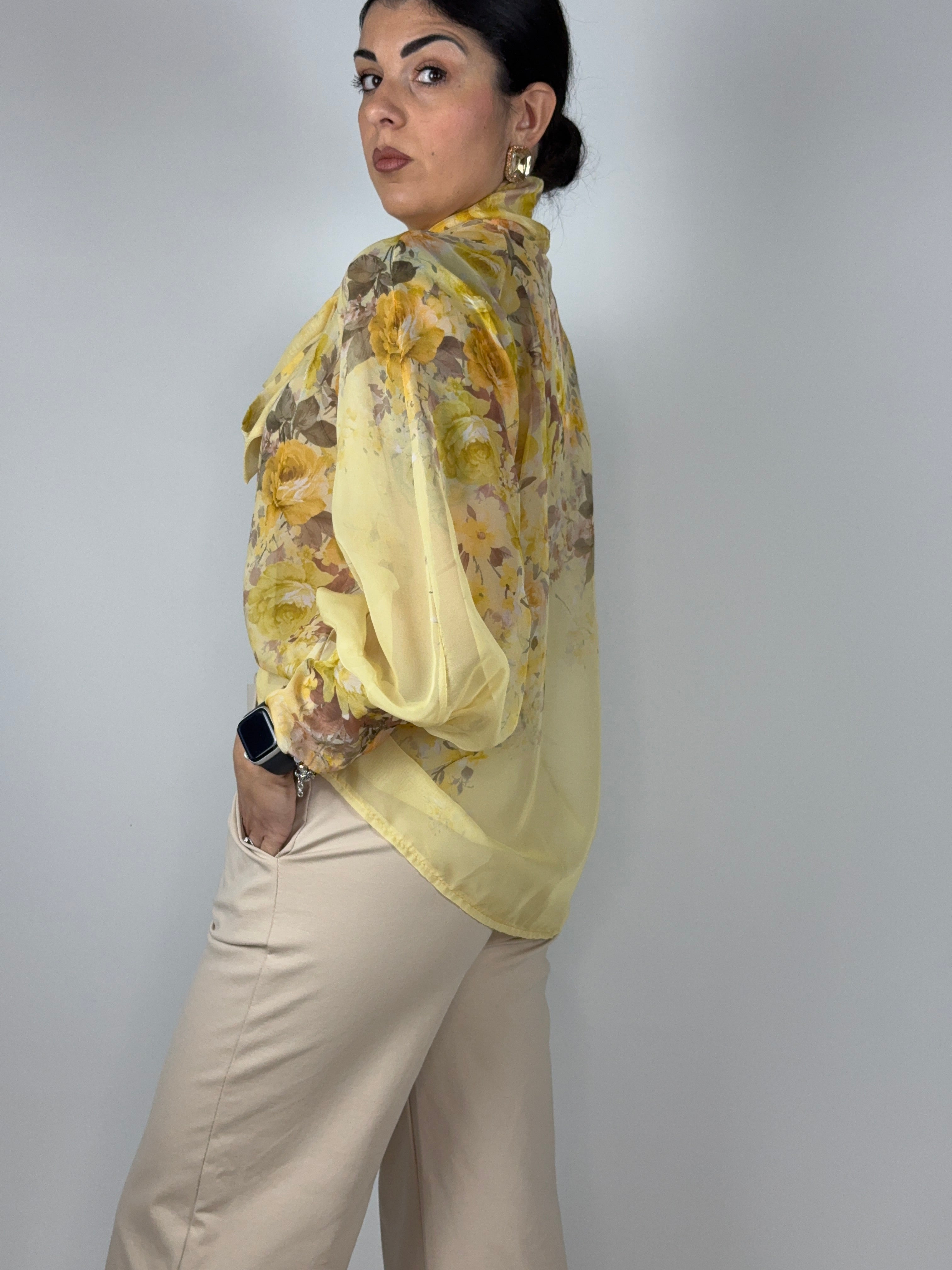 Camicia floreale