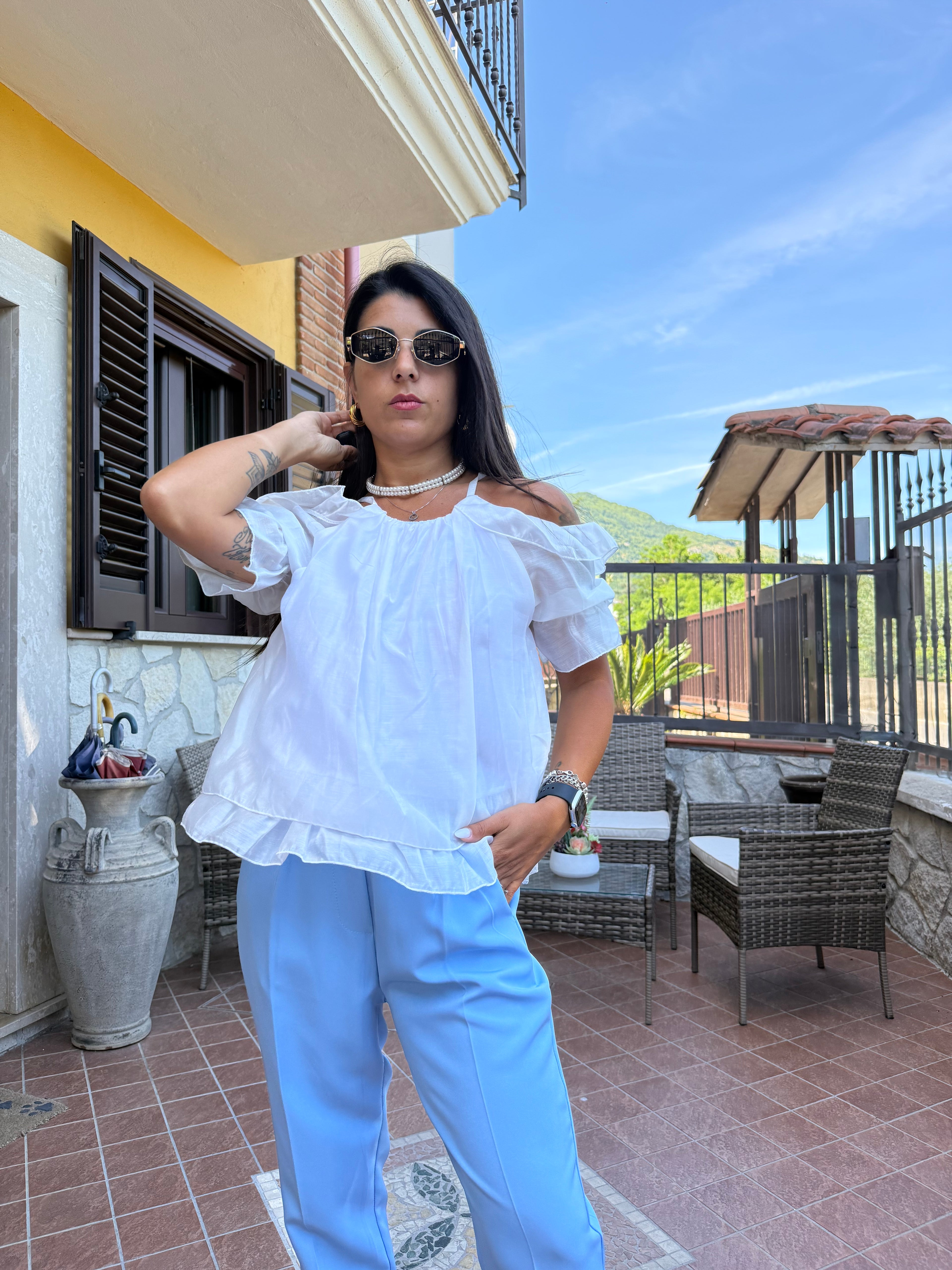 Camicia chiffon