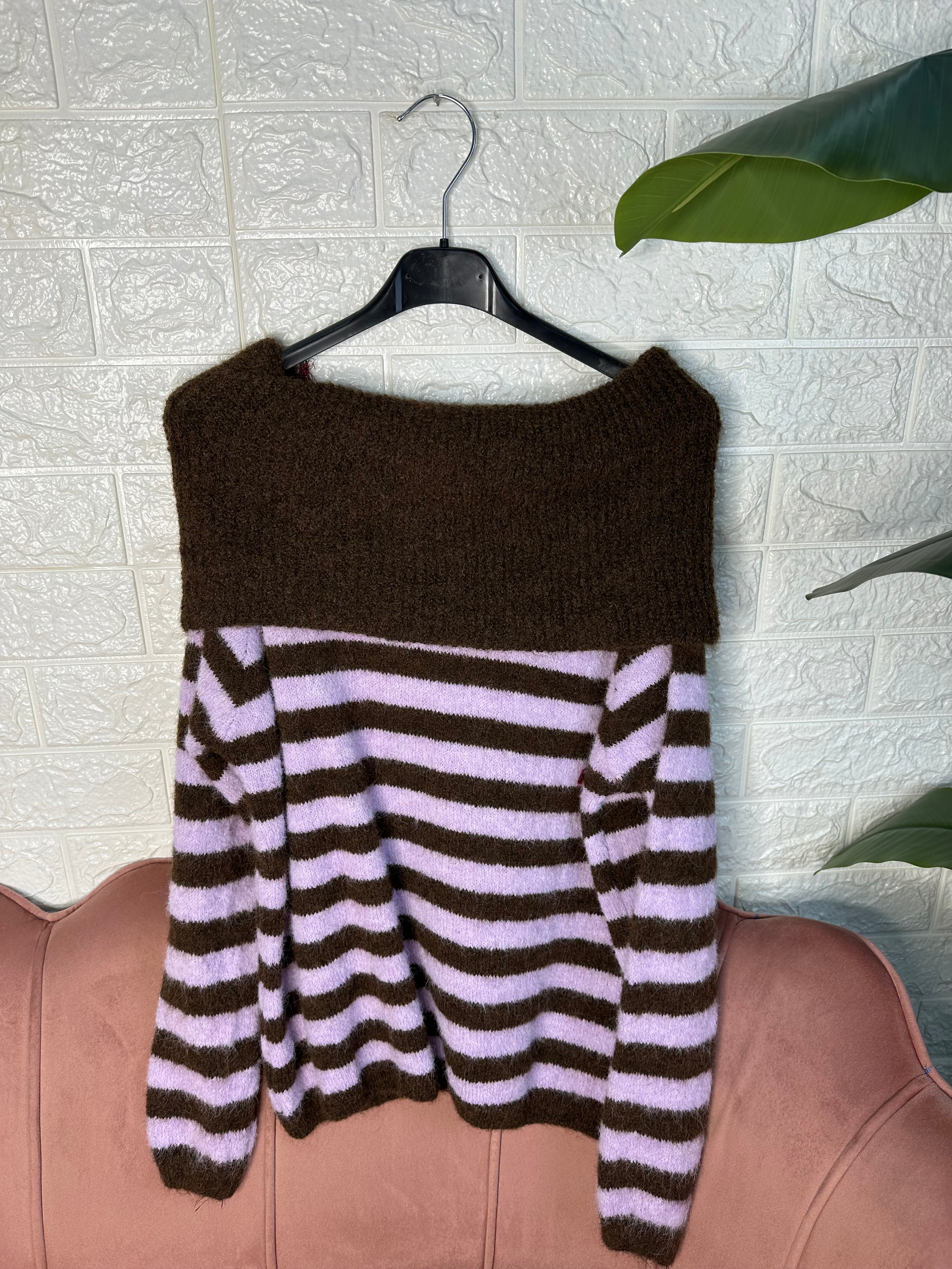 Maglione righe barca