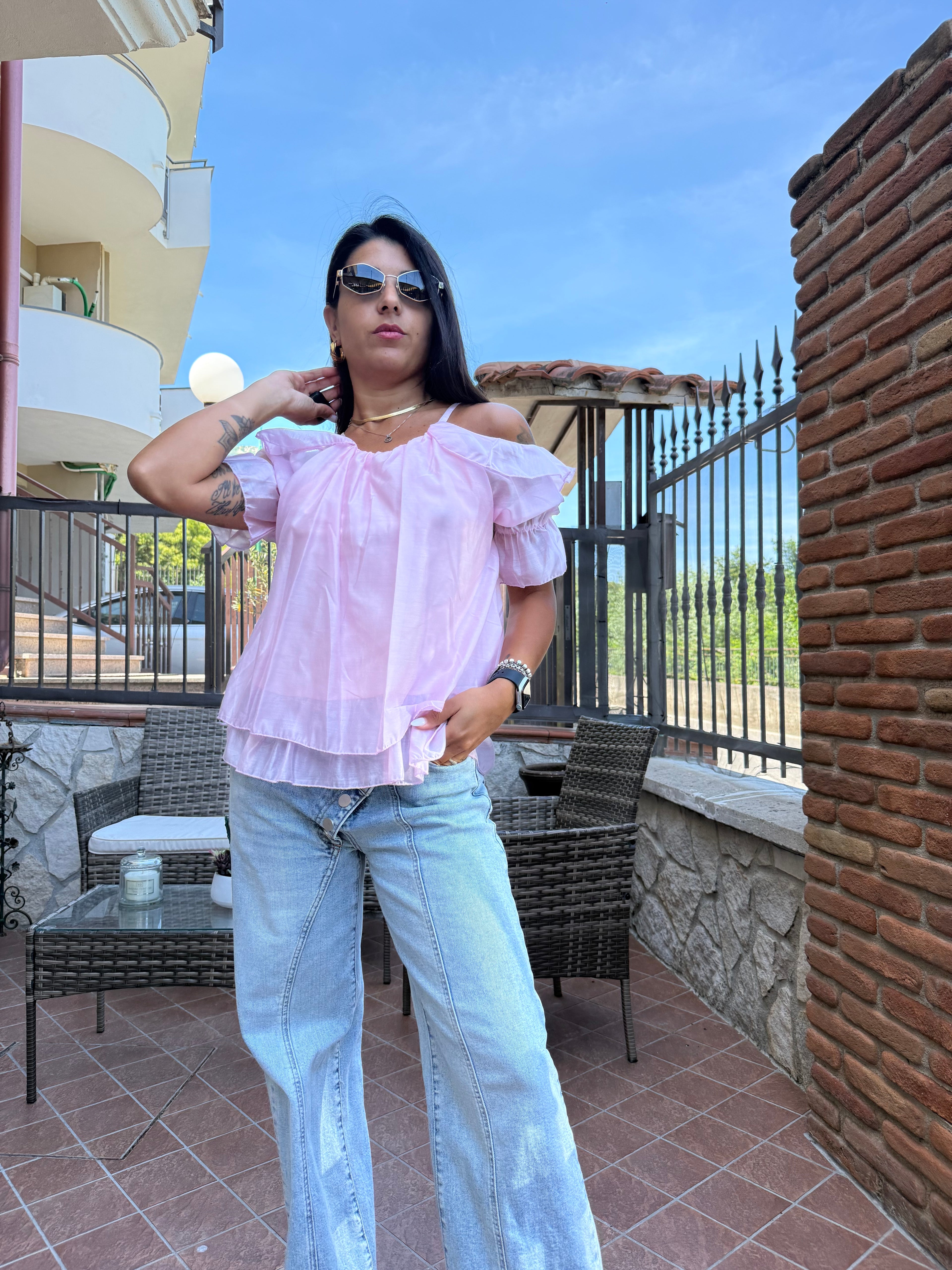 Camicia chiffon