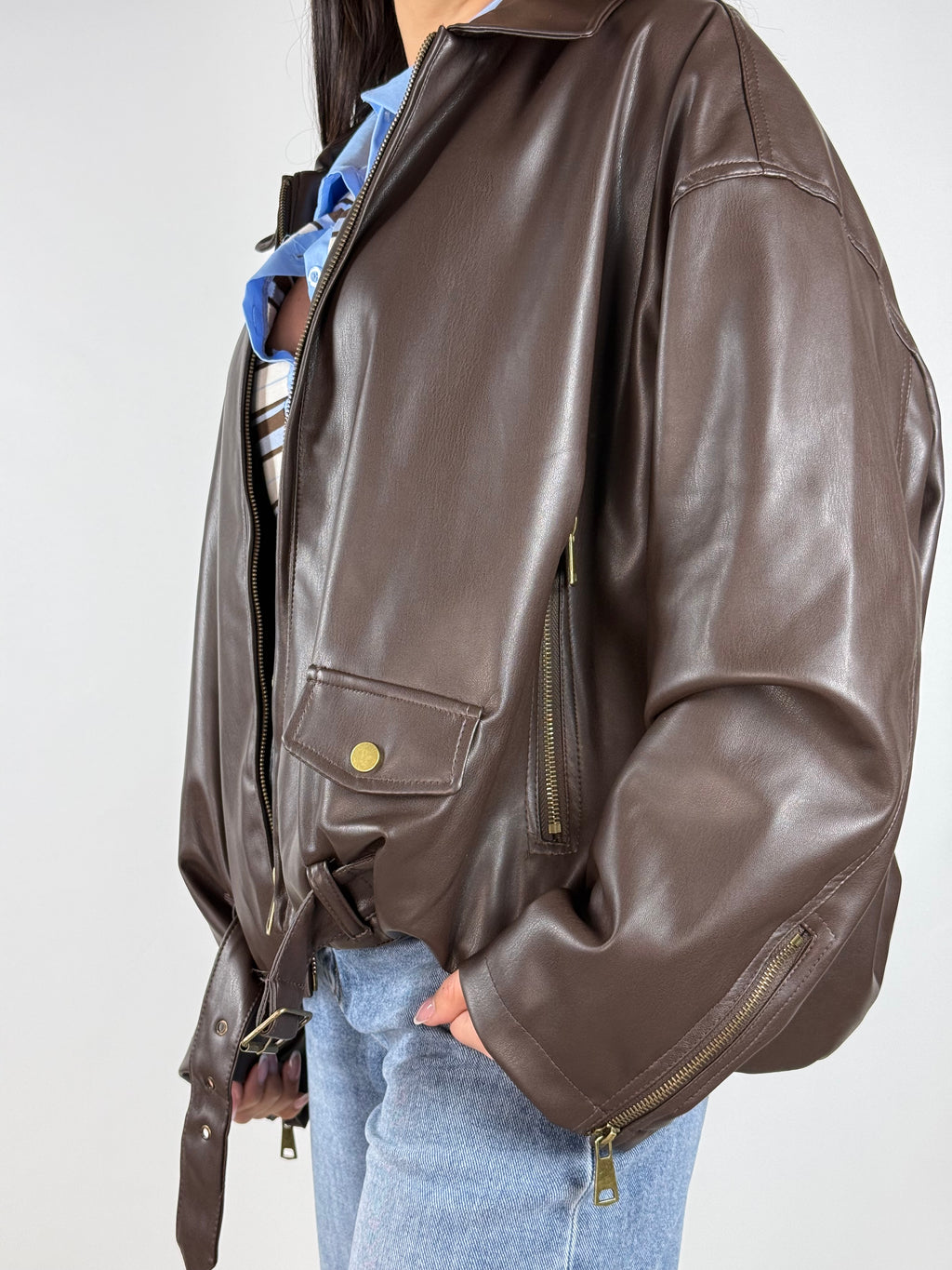 Bomber ecopelle