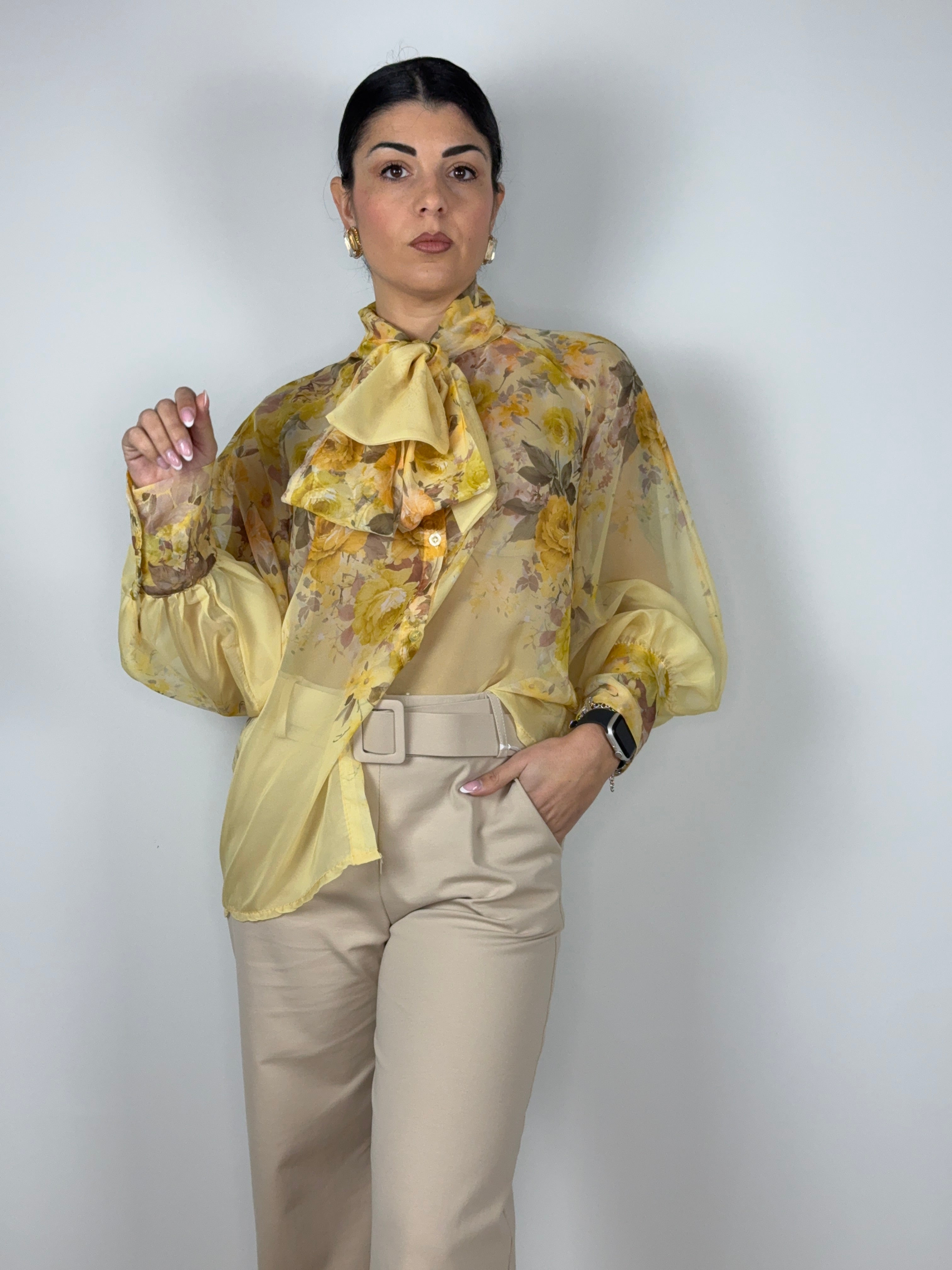 Camicia floreale