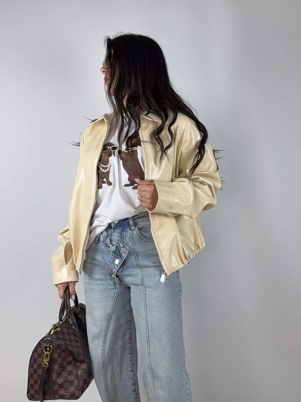 Bomber ecopelle