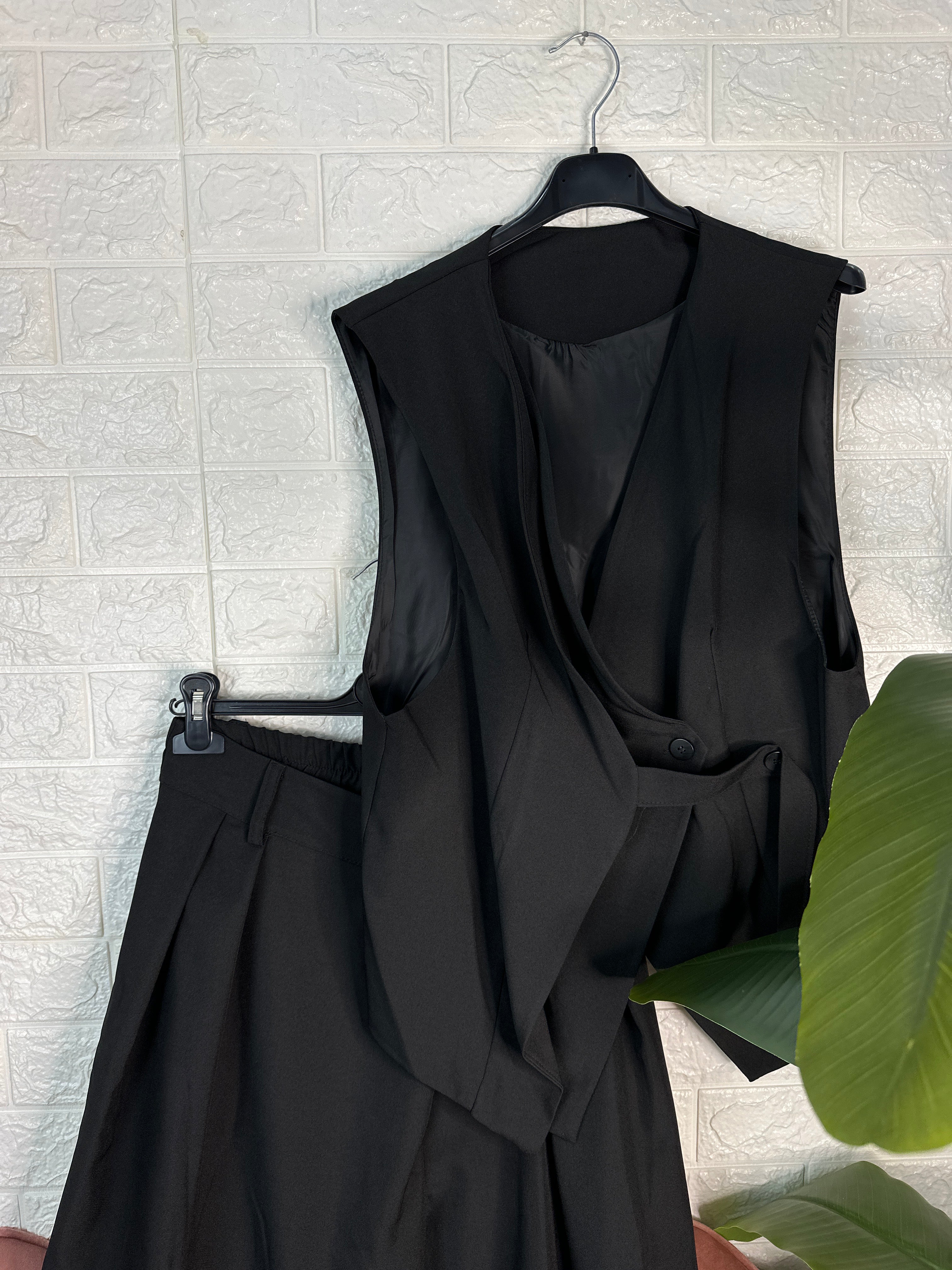 Coordinato gilet con pantalone
