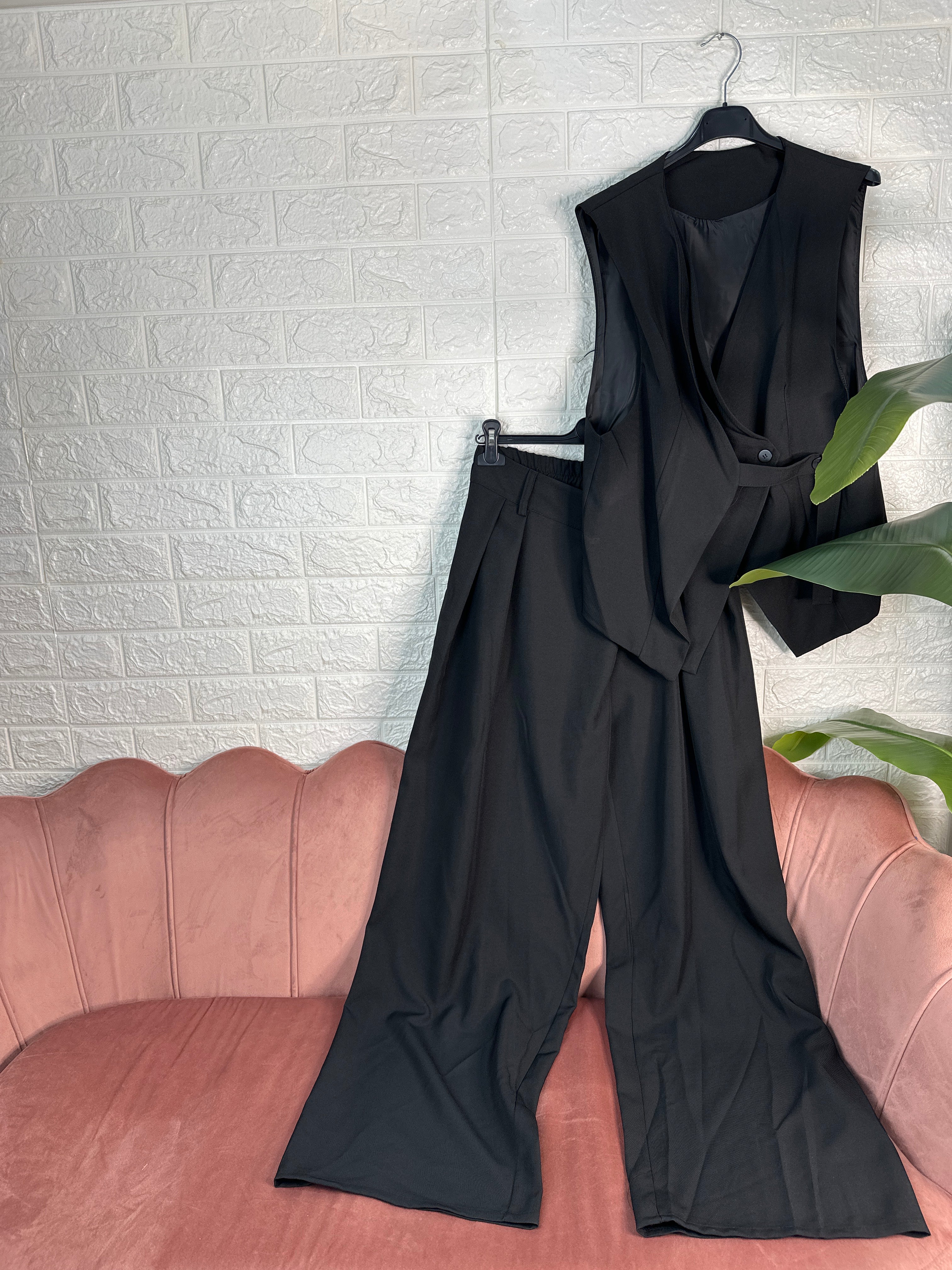 Coordinato gilet con pantalone