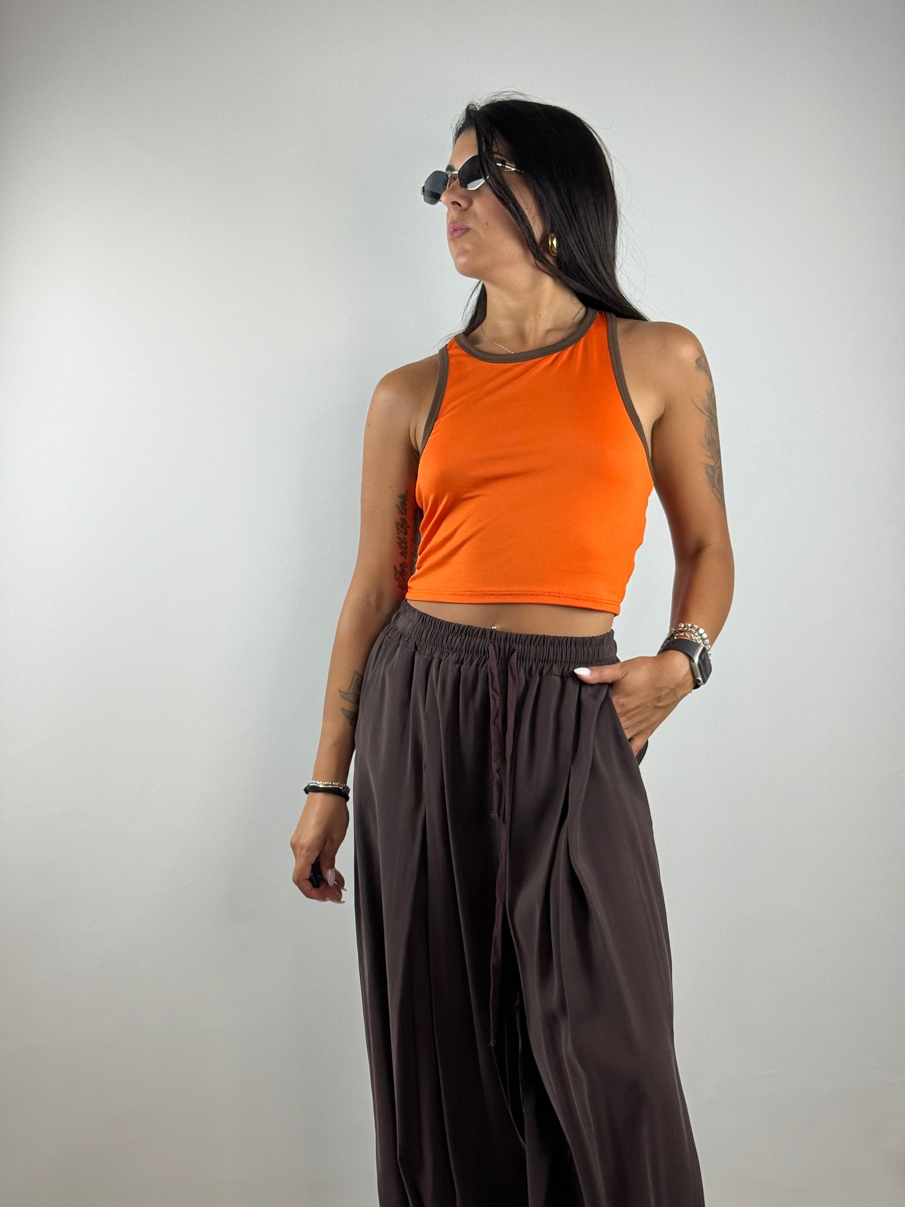 Canotta america lycra