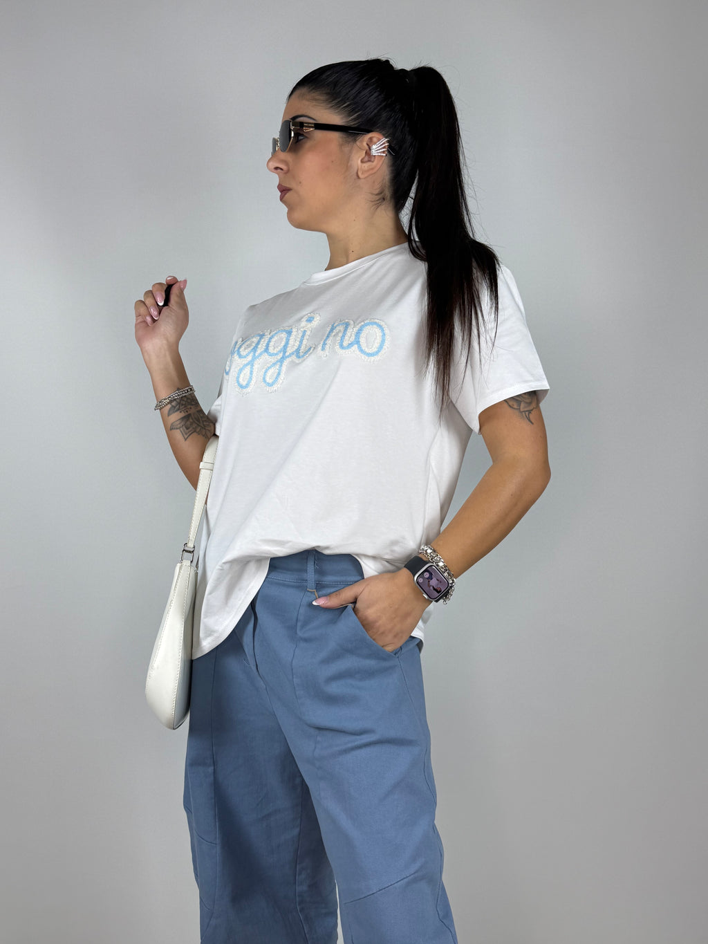 T-Shirt “Oggi no”