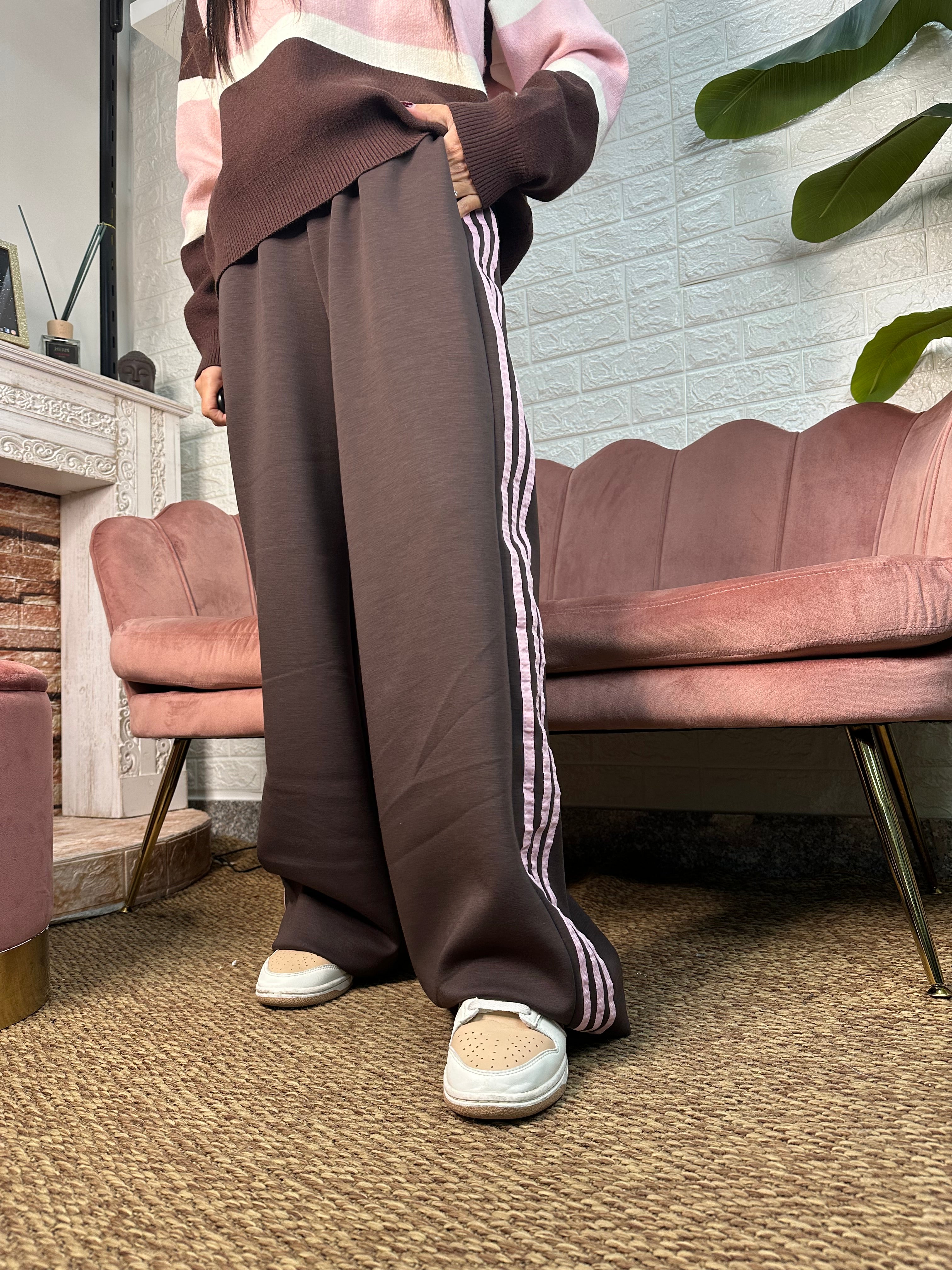 Pantalone tuta strips