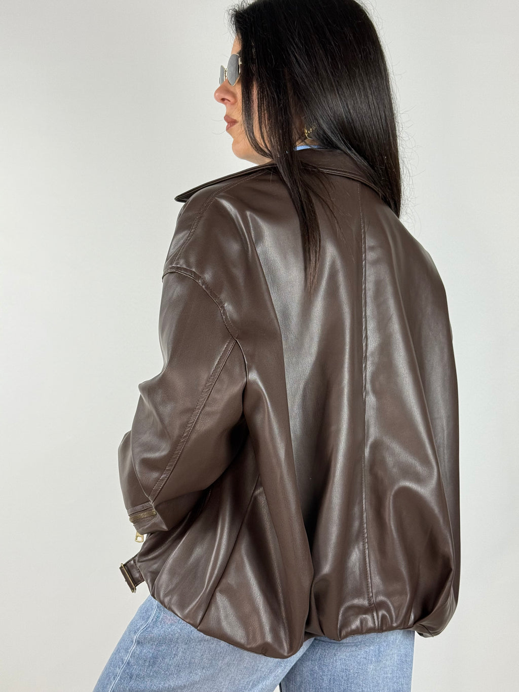Bomber ecopelle