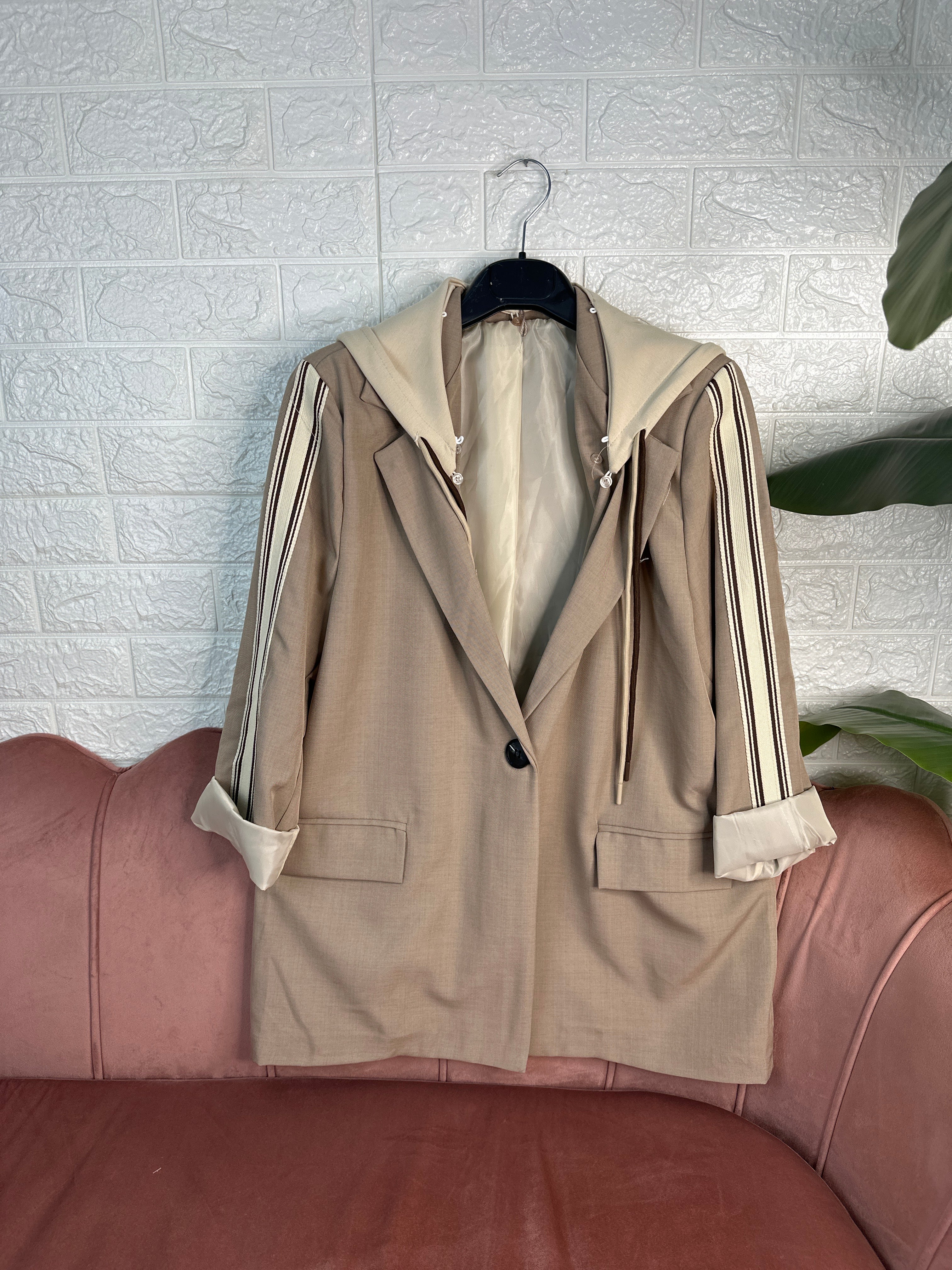 Blazer cappuccio