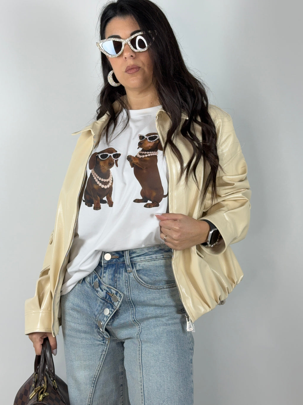 Bomber ecopelle