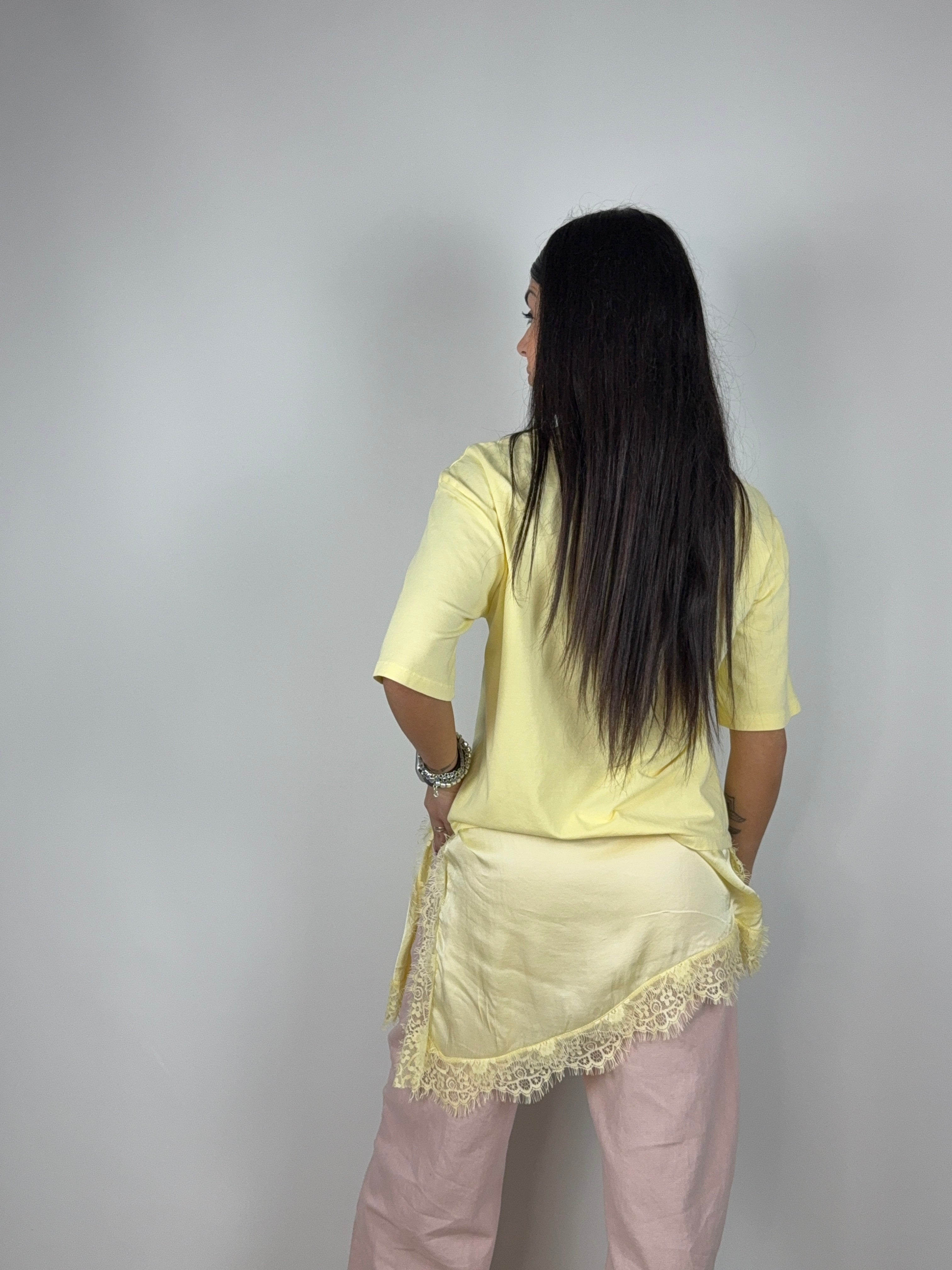 T-Shirt pizzo