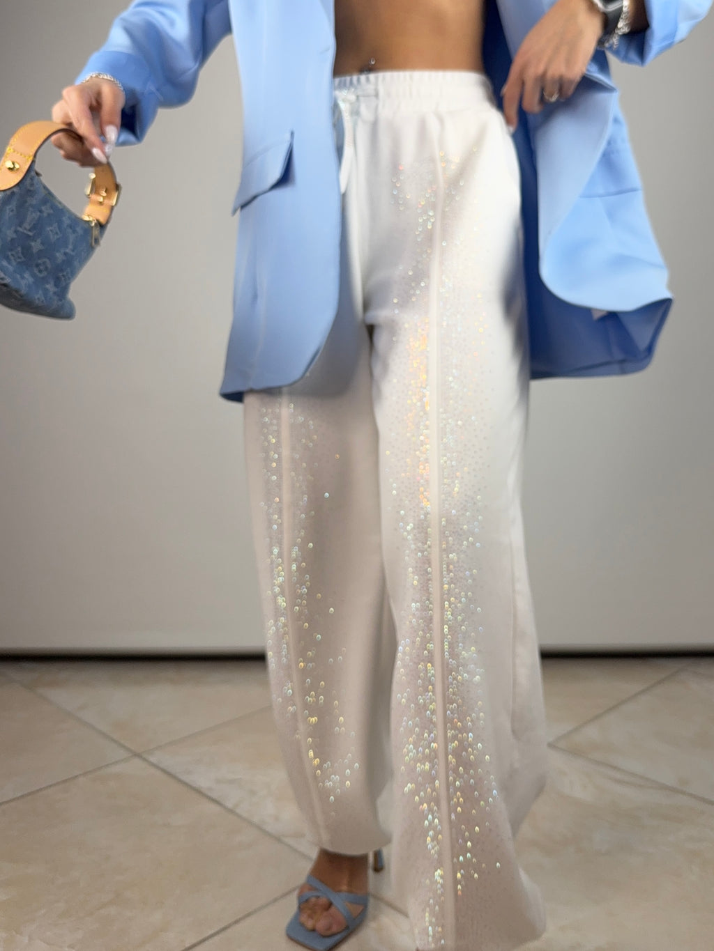 Panta tuta strass