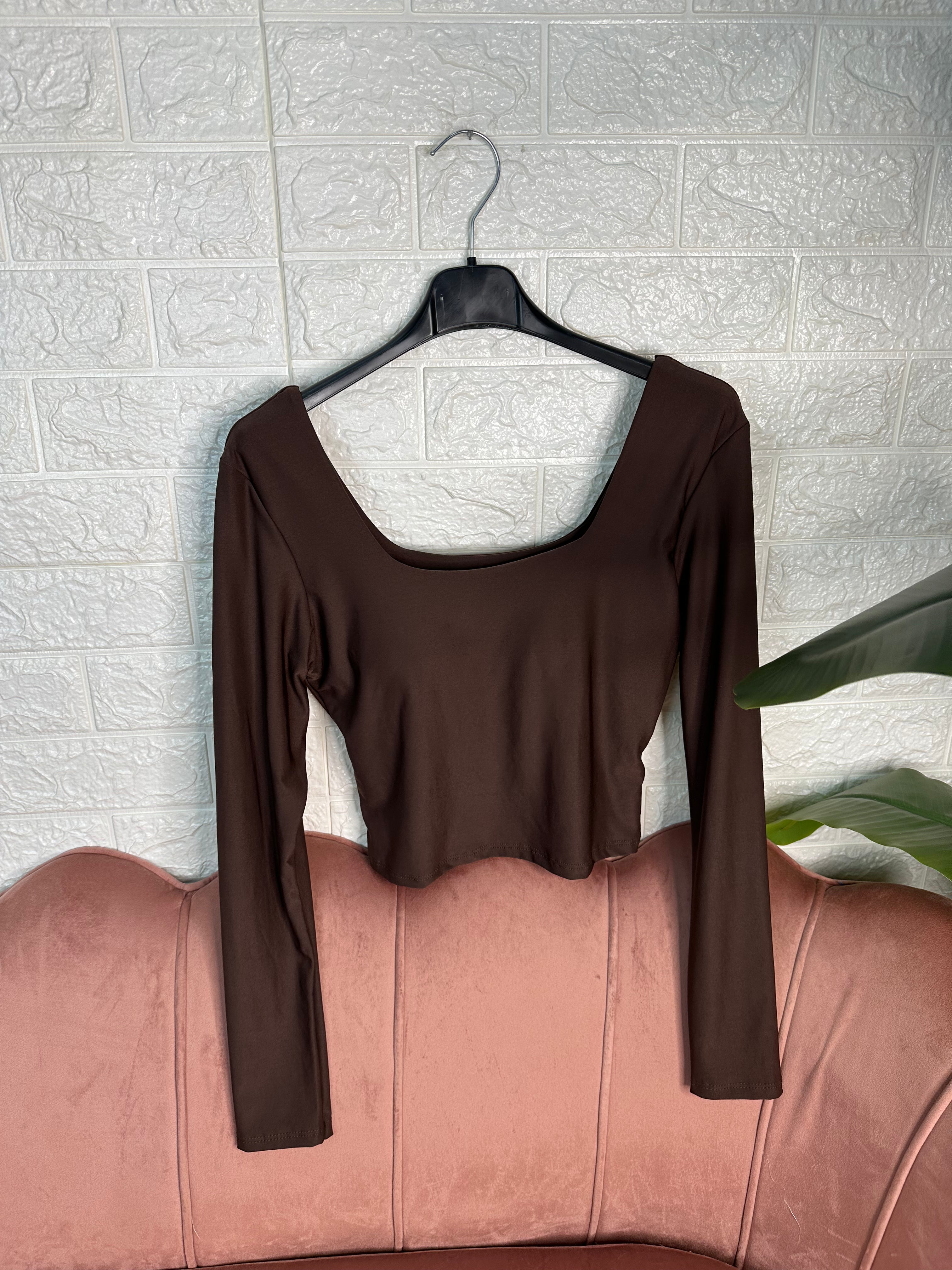 Maglia lycra crop