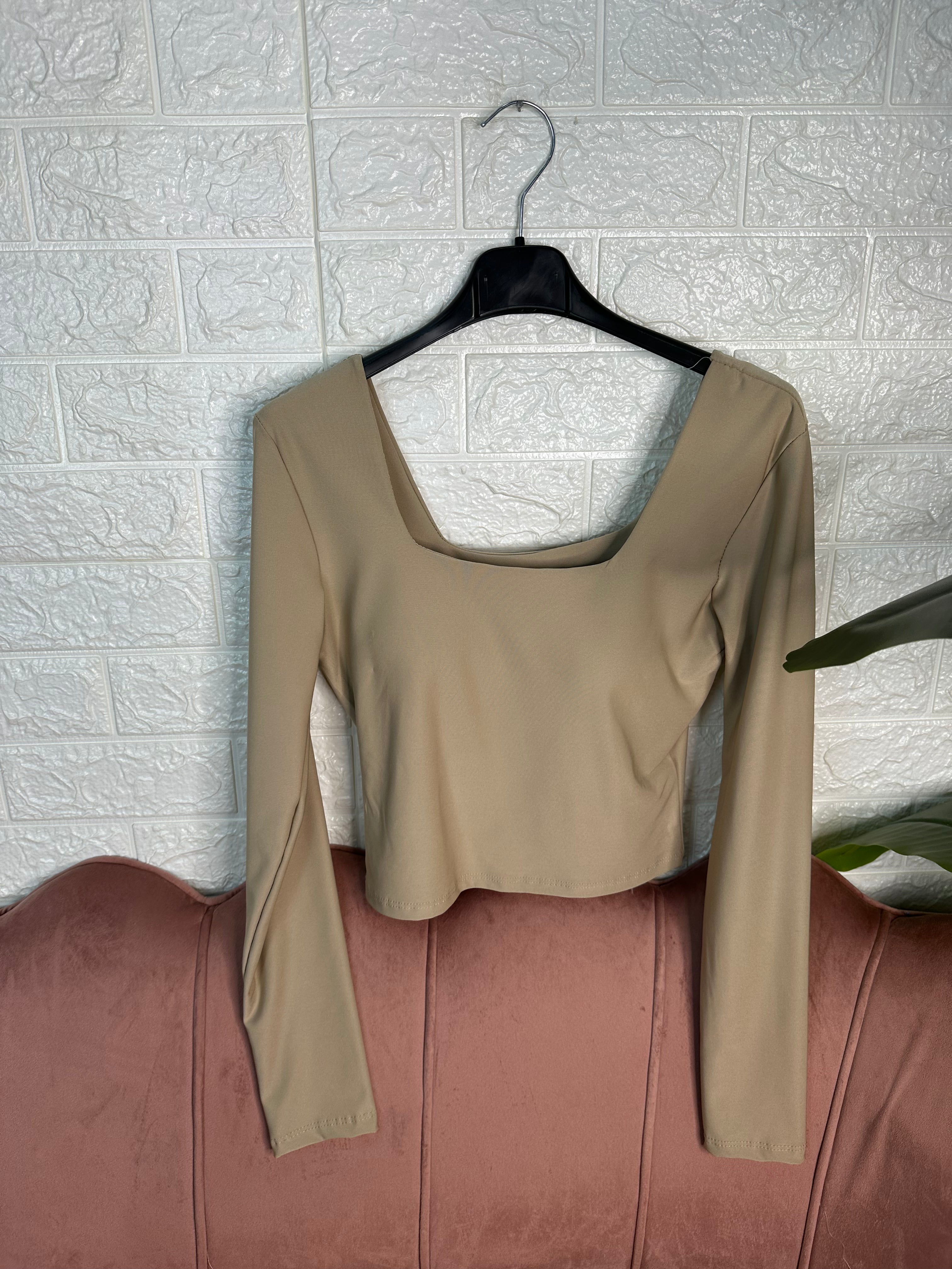 Maglia lycra crop