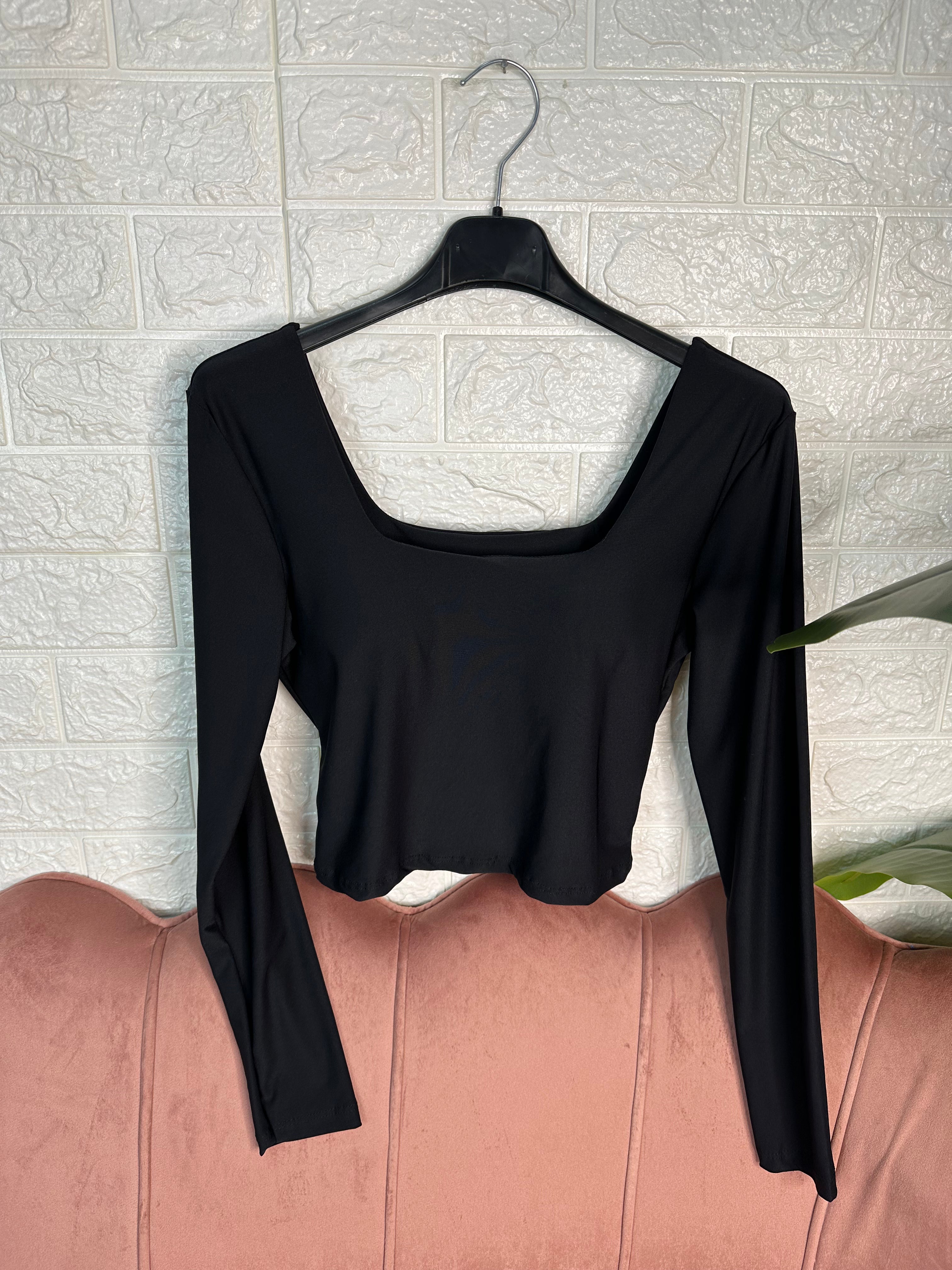 Maglia lycra crop