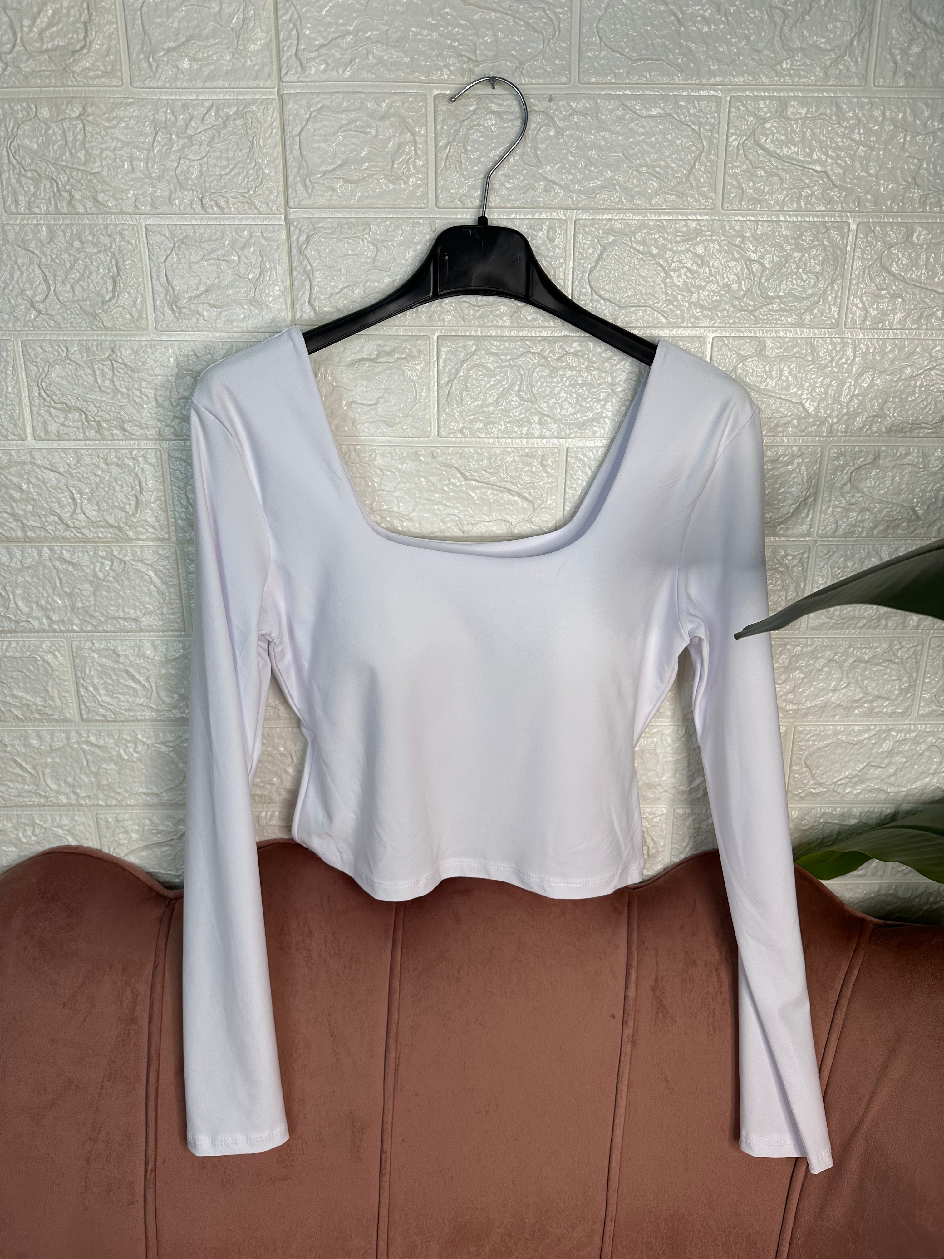 Maglia lycra crop