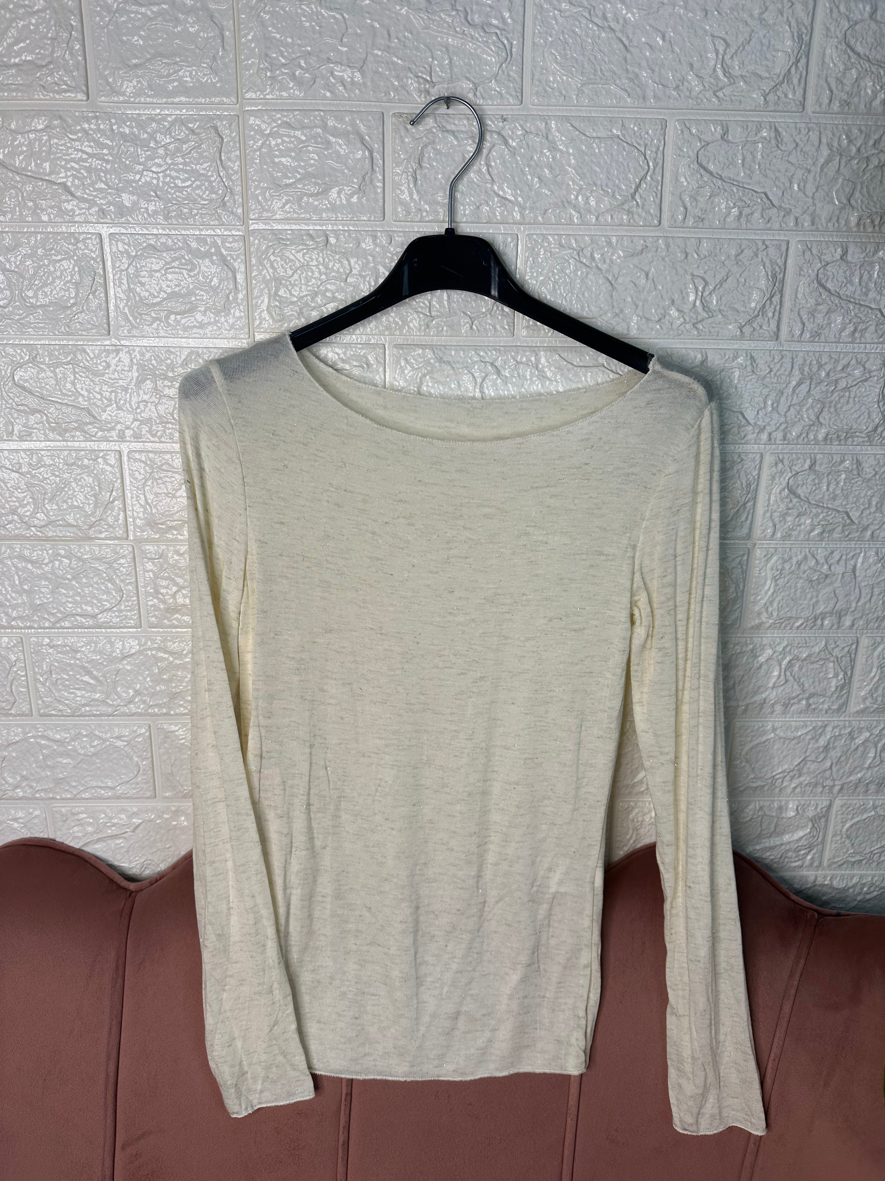 Maglia cashmire lurex