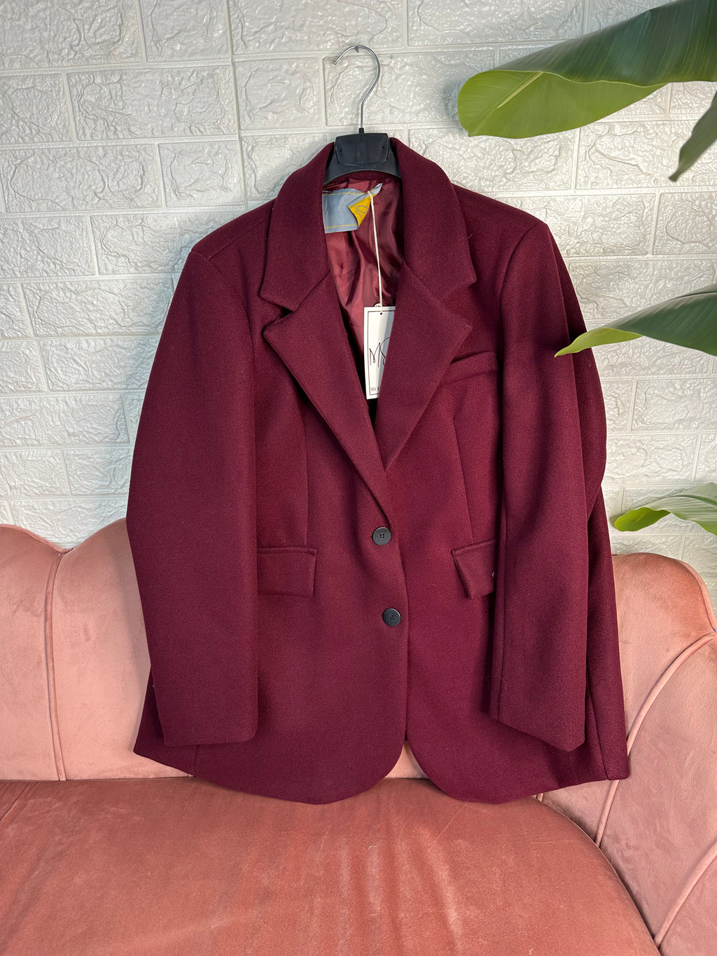 Blazer cappotto oversize