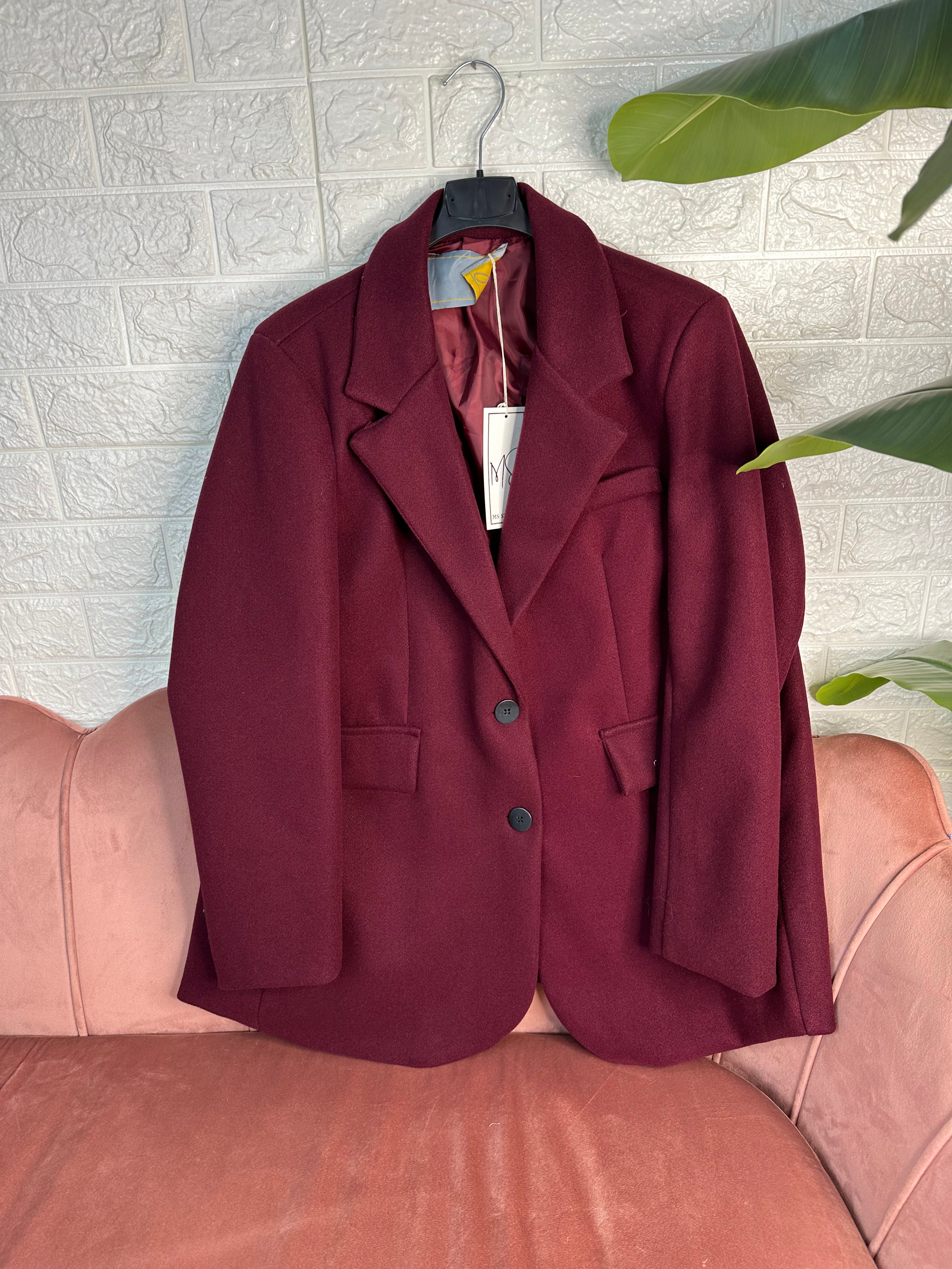 Blazer cappotto oversize
