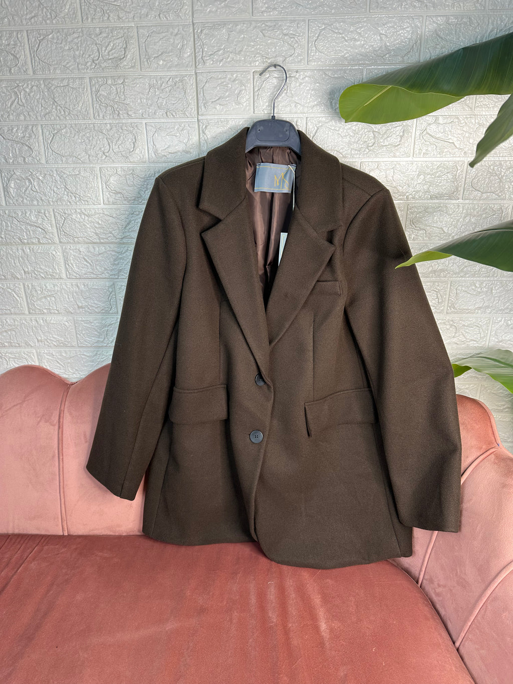 Blazer cappotto oversize