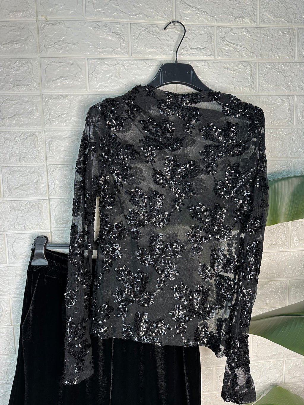 Maglia paillettes