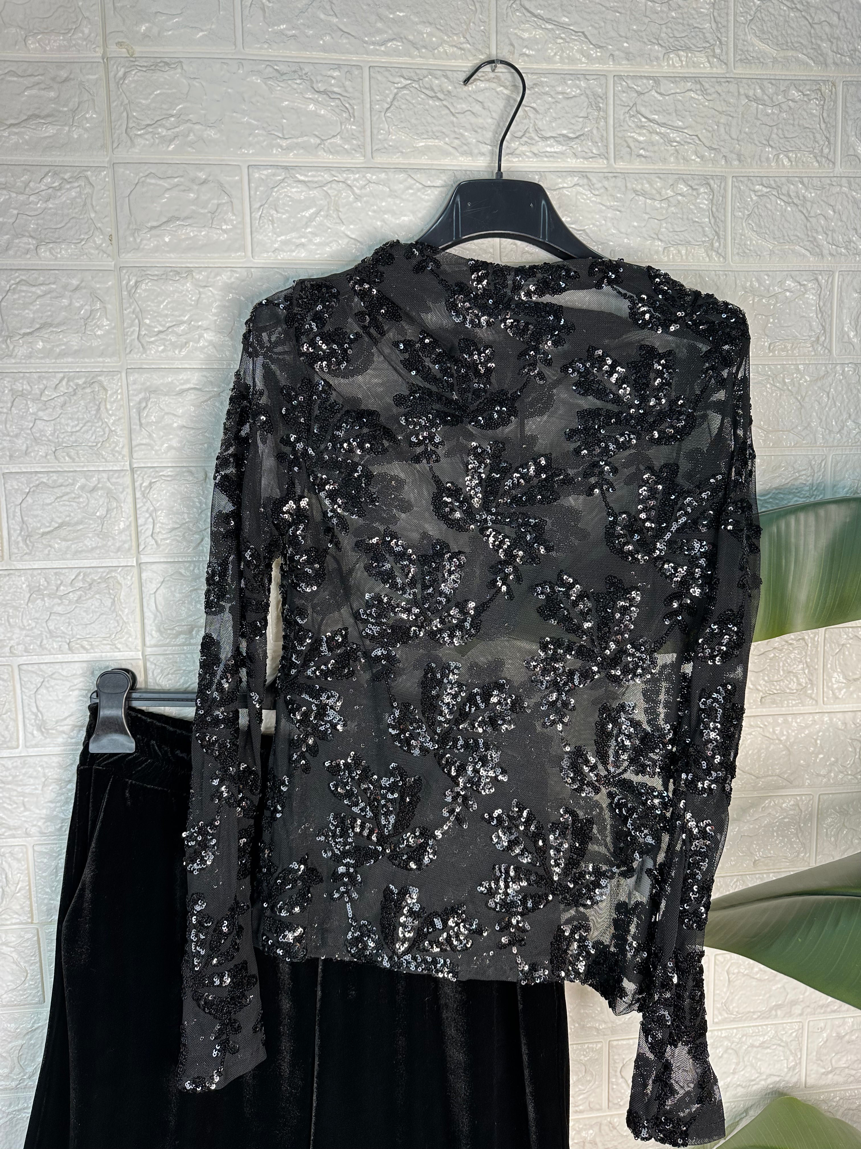 Maglia paillettes