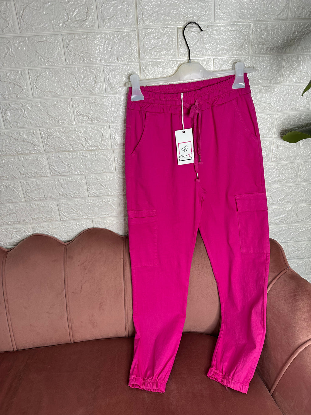 Pantalone cargo cotone