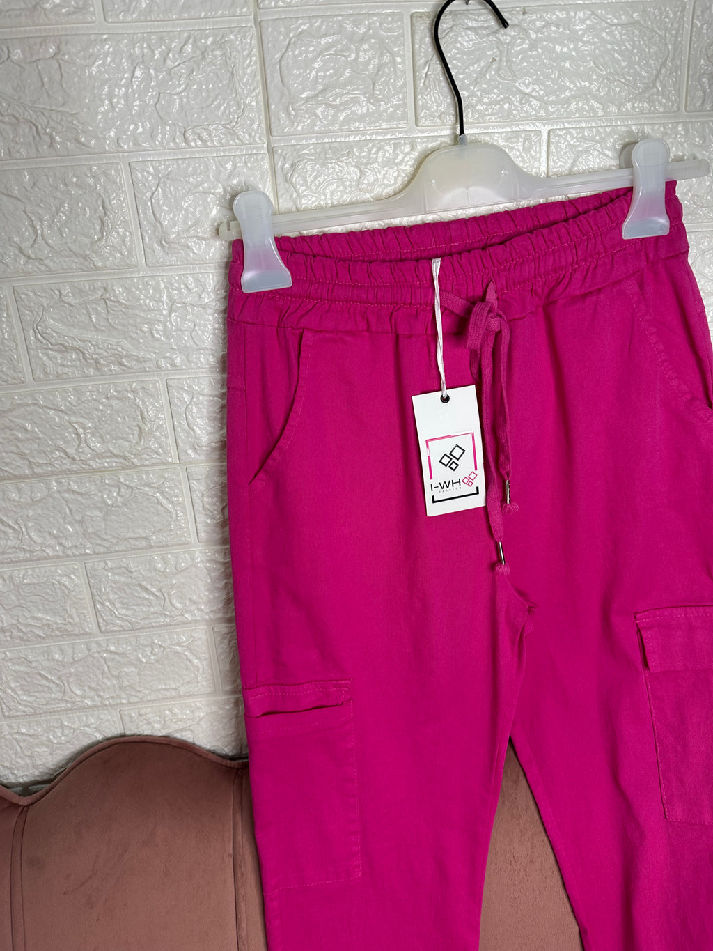 Pantalone cargo cotone