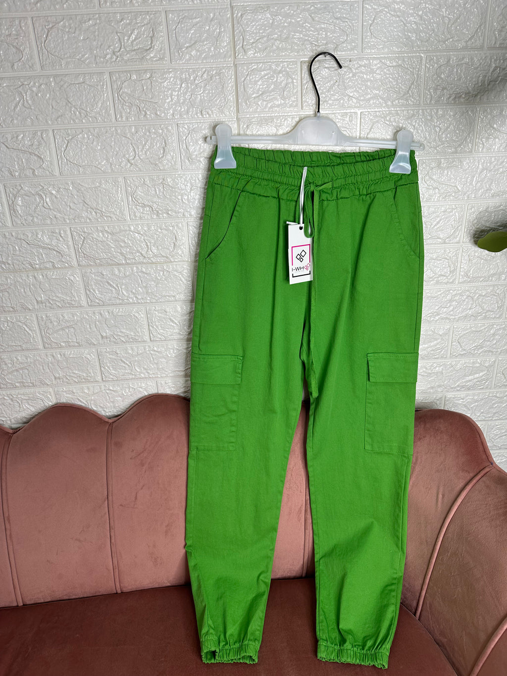 Pantalone cargo cotone