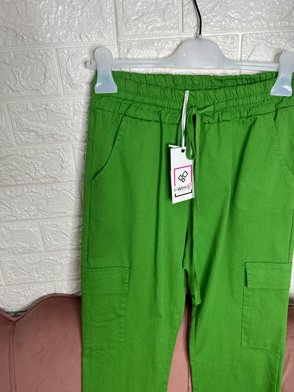 Pantalone cargo cotone
