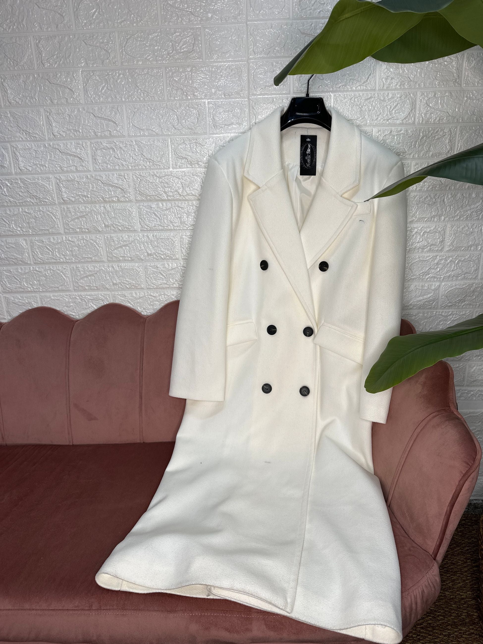 Cappotto doppiopetto oversize